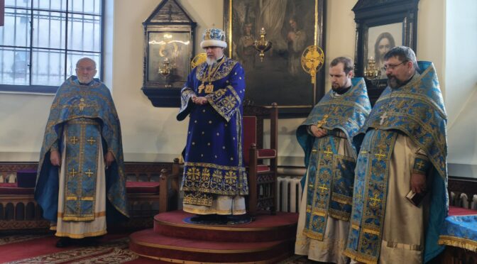 Празднование Сретения Господня и Недели мясопустной в кафедральном соборе города Даугавпилса