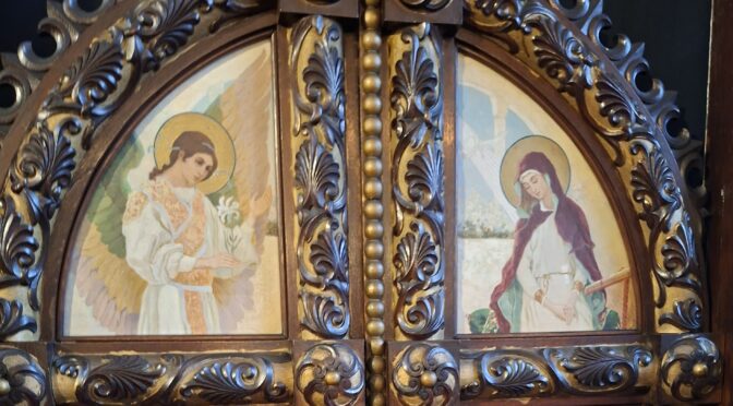 Слово в день Благовещения Пресвятой Богородицы