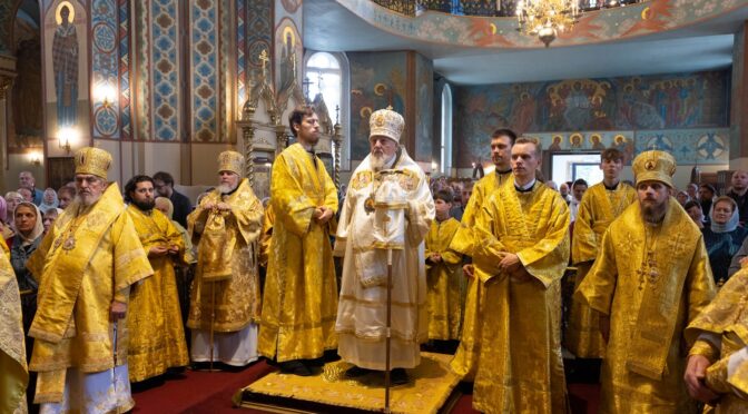 В Риге прошли торжества по случаю дня Архиерейской хиротонии Высокопреосвященнейшего Митрополита Рижского и всея Латвии Александра